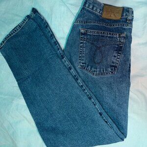 Calvin Klein CK Jeans Double Stone Wash Blue Classic NWOT